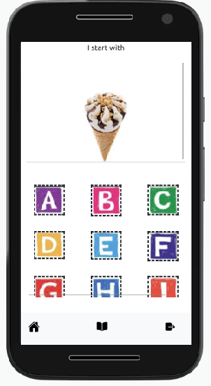 Excercise  3 : I am a IceCream ,I Start with Alphabet ?