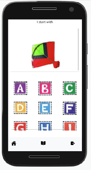 Excercise  4 : I am a KITE, I Start with Alphabet ? 